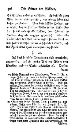 § 40 Ursache, warum verschiedene Völker ihre Todten begraben.