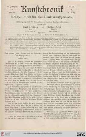 Heft 25 (29. März 1888)