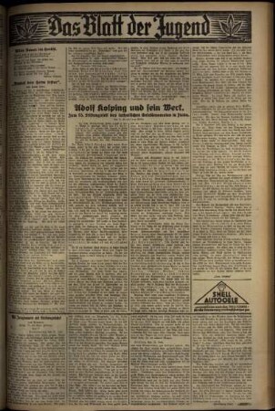 Zweite Ausgabe vom Mittwoch, den 24. September 1930.