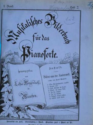 Musikalisches Bilderbuch : für d. Pianoforte. 1,2