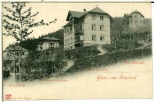 Kipsdorf. Gästehäuser