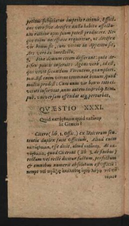 Quaestio XXXI. - Quaestio XL.