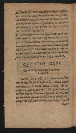 Quaestio XXXI. - Quaestio XL.