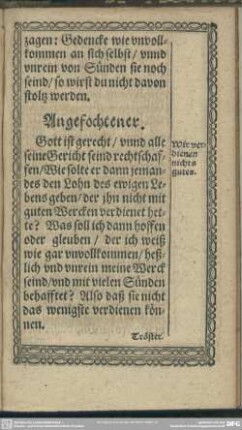 [22.] Wir verdienen nichts gutes