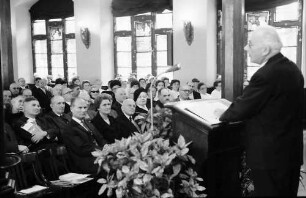 Freiburg: Ansprache, Archivdirektor Dr. L. Sittler, Colmar