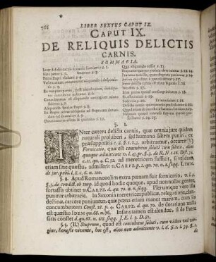 Caput IX. De Reliquis Delictis Carnis. - Caput XV. De Tutela Constituenda.