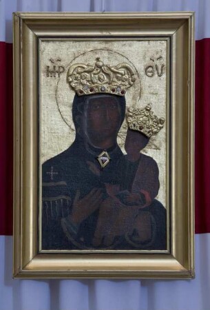 Tafelbild "Schwarze Madonna des Heiligen Thomas", Brünn, Tschechische Republik