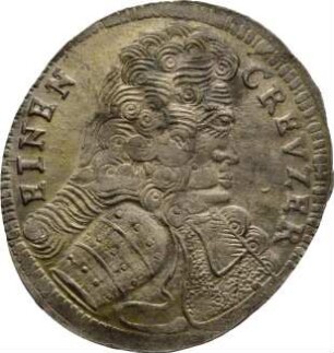 Münze, Kreuzer, 1709