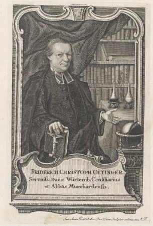 Bildnis des Friderich Christoph Oetinger