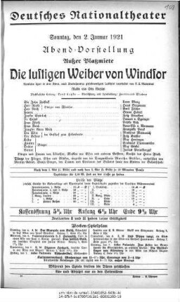 Die lustigen Weiber von Windsor