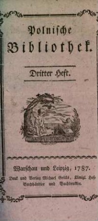 Polnische Bibliothek. 3. 1787