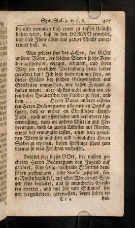 407-399, Nun gelobet seye der Herr, der Gott unserer Vaeter ...
