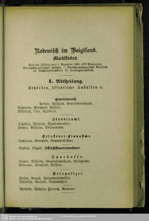 Rodewisch im Voigtland