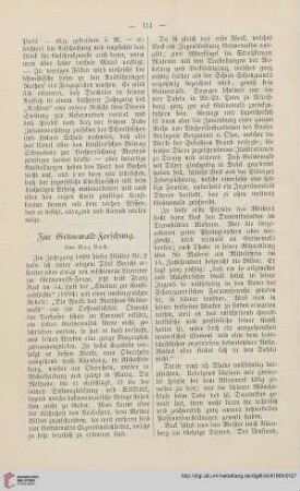 23: Zur Grünewald-Forschung