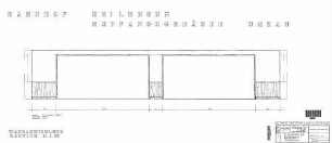 Heilbronn Hbf: Kantineunbau, Wandabwicklung, Blatt Nr.329 Empfangsgeb.