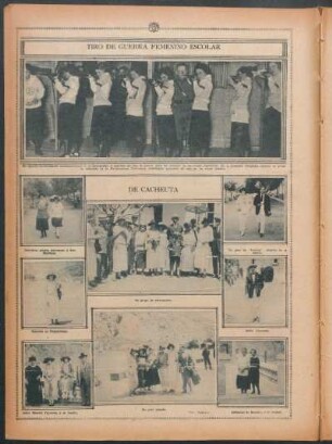 Tiro de guerra femenino escolar