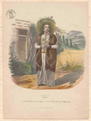 Kostümbilder zu "Orpheus in der Unterwelt", Operette von Jacques Offenbach
