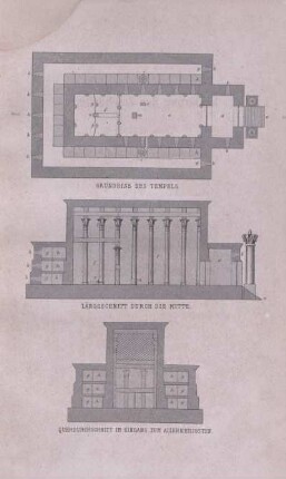 [Graphische Darstellung des Tempels.]