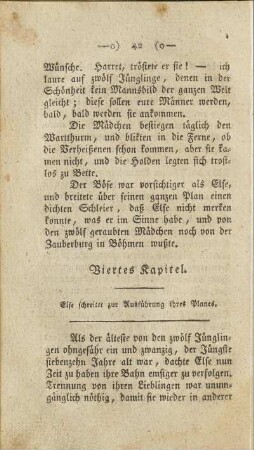 Viertes Kapitel. Elfe schreitet zur Ausführung ihres Planes