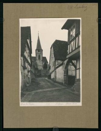 239, Ditzingen. Speierer Kirche. (Nr. 3269).