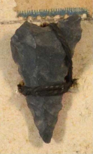 Stone arrowhead