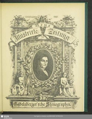 24.1907+Index: Neue illustrierte Zeitung für Gabelsbergersche Stenographen