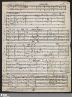 Suites - Mus.15058-P-504 : woodwinds; op. 68