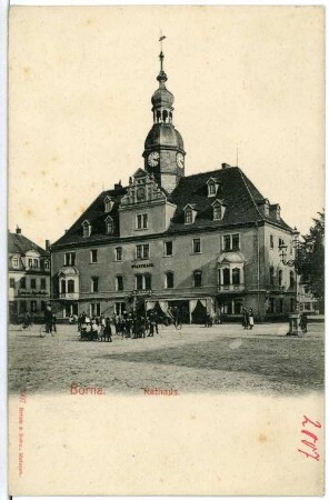 Borna. Rathaus