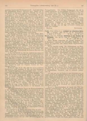 196-197 [Rezension] Feder, Alfred, Lehrbuch der historischen Methodik. 2. Aufl