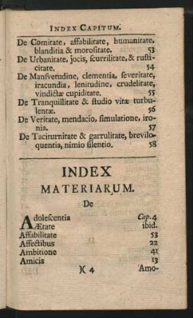 Index Materiarum