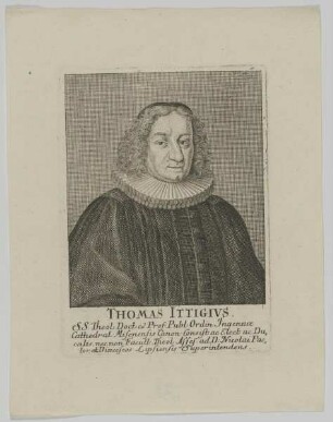 Bildnis des Thomas Ittigius
