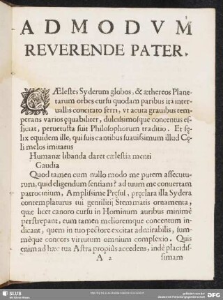 Admodum reverende pater