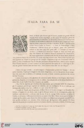2: Italia fara da se, [3]