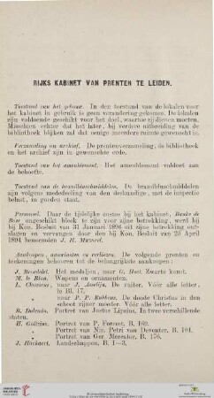 Rijks Kabinet van Prenten te Leiden
