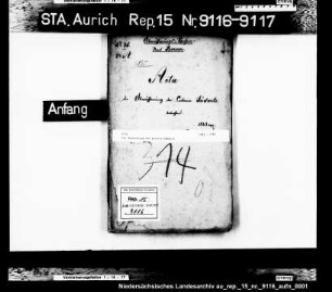 Die Abwässerung der Kolonie Südarle