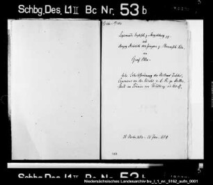 Schuldforderung des Nikolaus Jahns, Kanonikus an der Liebfrauenkirche zu Halberstadt, an Tönnies von Wettberg