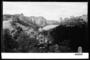 Blick auf Rathen