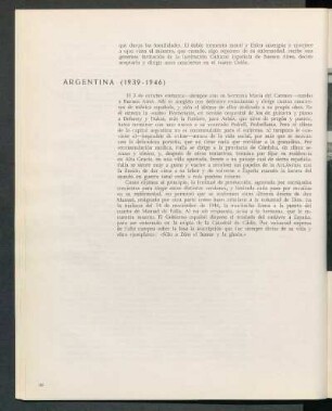 Argentina (1939 - 1946)
