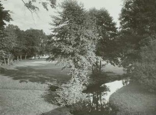 Königsbrück, Blick von der Baderbrücke in das Pulsnitztal