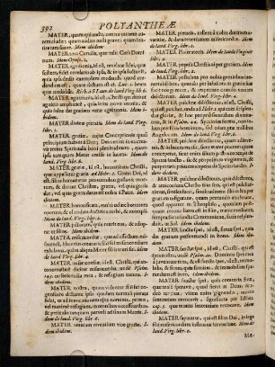 392-401, Mater, quam qui audit, contra ...; ...