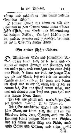 Ein ander schön Gebett.