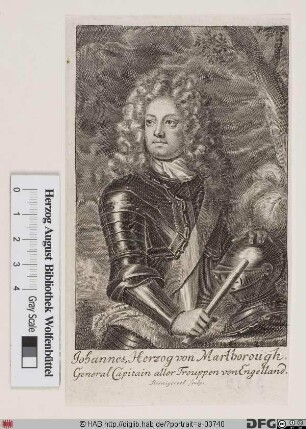 Bildnis John Churchill, 1689 Earl, 1702 1. Duke of Marlborough
