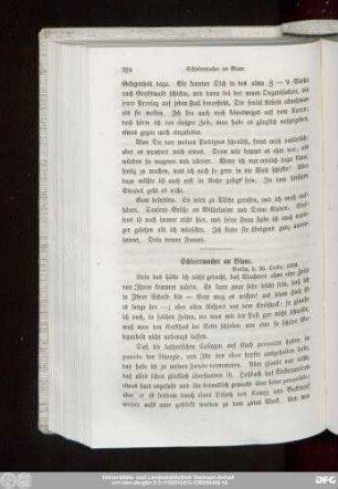 Schleiermacher an Blanc. Berlin, d. 26. Octbr. 1824.