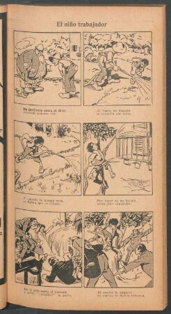 El niño trabajador - [Cómic]