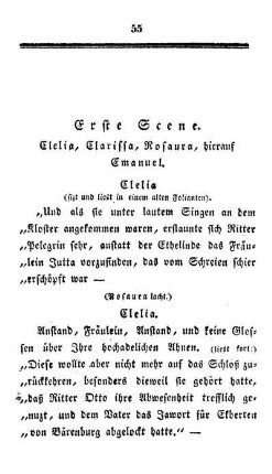 Erste Scene - Vierte Scene