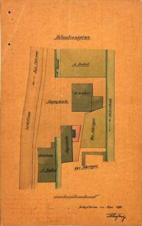 Dampfkessel der Sägemühle und Glaserei Albert Saufert und des Sägewerks S. Bischoffberger in Schopfheim