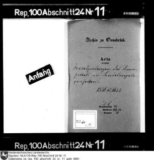 Korrespondenz des Osnabrücker Domkapitels über Landesangelegenheiten Enthält u.a.: Schreiben des Abts Dietrich von Corvey; Schreiben des Johann von Dincklage; Schreiben des Rudolf Vincke; Schreiben des Antonius Hagel; Schreiben des Albert und Gerhard von dem Bussche; Schreiben des Drosts Gottschalk von Haxthausen; Rechnungen über die Eingesessenen von Ankum, Bersenbrück und Alfhausen, mit Schreiben des Drosts Caspar von der Wenge und des Hermann Morrien aus Fürstenau (1610); Schreiben des Mindener Domkapitels (1632)