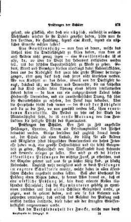Prüfungen der Schüler