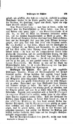 Prüfungen der Schüler