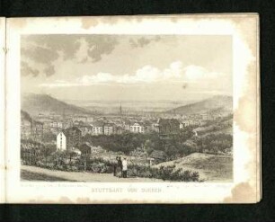 Stuttgart von Süden